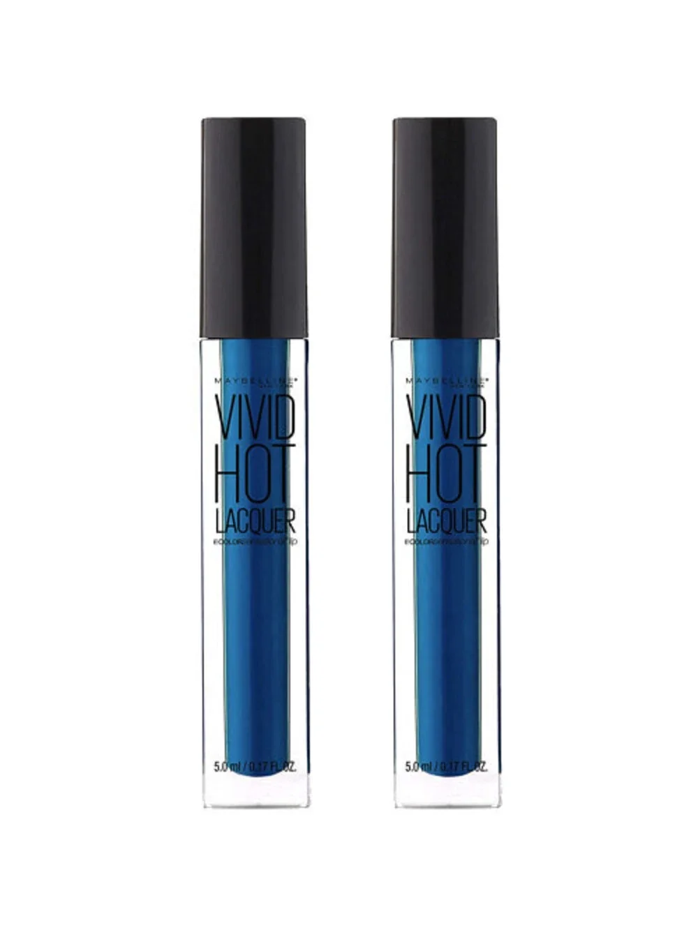 2-Pack NEW Maybelline Vivid Hot Lip Lacquer Gloss Lipstick in 80 Major (Sealed)